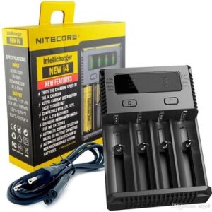 CARREGADOR NEW I4 - NITECORE na juice vape br