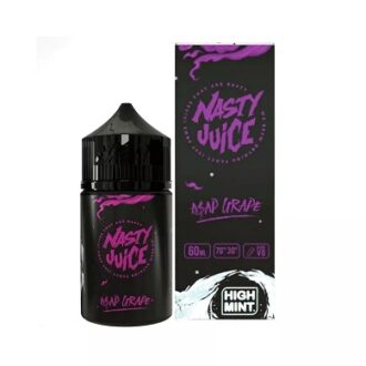 E-Liquido Asap Grape High Mint (Freebase) - Nasty