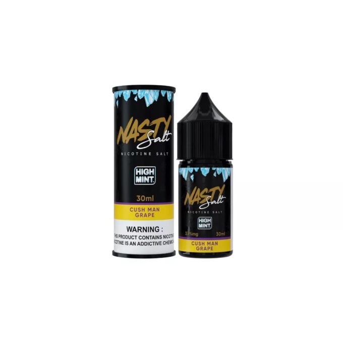 E-Liquido Cush Man Grape HIGH MINT (Nic Salt) - Nasty Juice