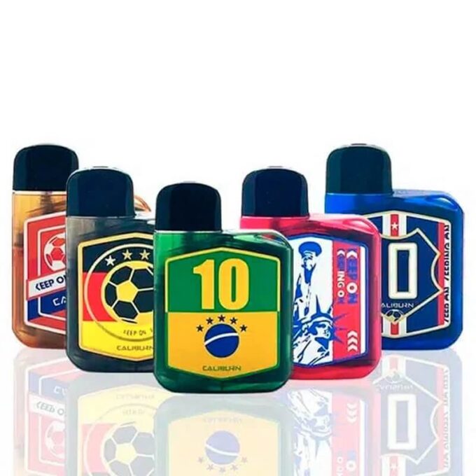 Kit Limitado Pod Caliburn Koko Prime Vision - Copa Do Mundo - Uwell