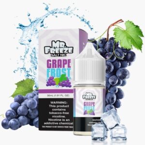 Liquido / Juice Grape Frost (Nic Salt) - Mr. Freeze na juice vape br