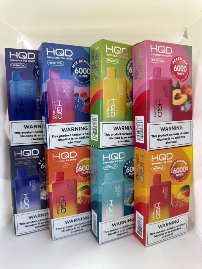 Pod Descartavel HBAR 6000 Puffs - HQD 1