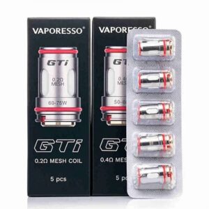 Resistência / Coil GTi - Mesh - Vaporesso (Target 100 / 200 / 220w) 9 coil gti vaporesso 1