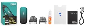 vaporesso renova zero mesh Pod System Renova Zero Mesh Vaporesso com design portátil e tecnologia de malha