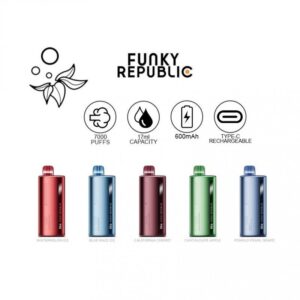 ELF BAR Funky Republic Ti7000 puffs - Juice Vape BR