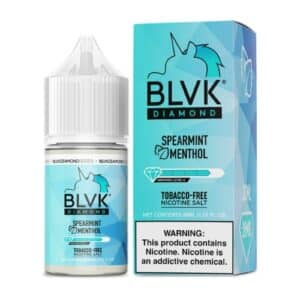 spearmint menthol nicsalt blvk diamond