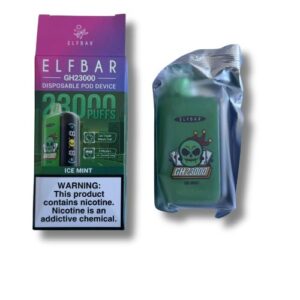 Pod Descartável ELF BAR GH 23000 Puffs (Diversos Sabores) 1 Pod Descartável ELF BAR GH com até 23.000 puffs e variedade de sabores