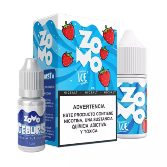 Liquido / Juice Strawberry Iceburst (Nic Salt) - Zomo