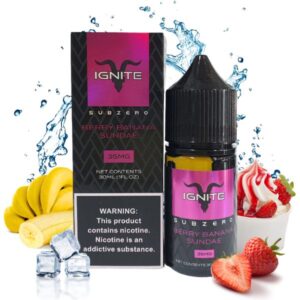 Liquido / Juice Berry Banana Sundae (Nicsalt) - Ignite Subzero