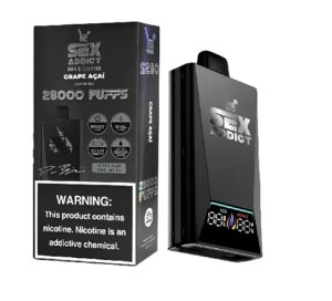 Pod Sex Addict S280 28000 Puffs ICE da Ignite com sabores variados